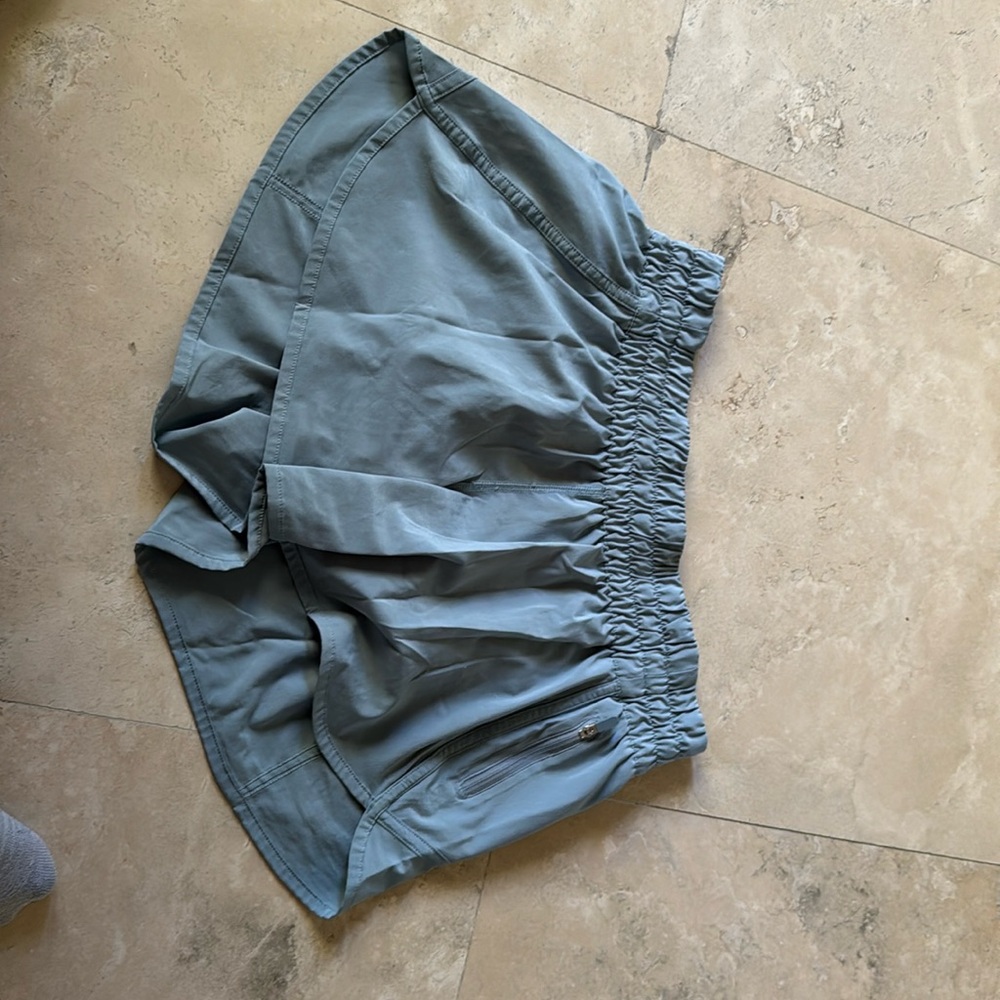 Lululemon Athletica Slate Blue Shorts size 10